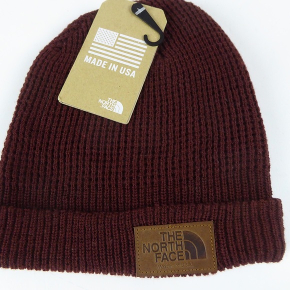 The North Face Other - North Face Made in USA Waffle Knit Wool Beanie Hat